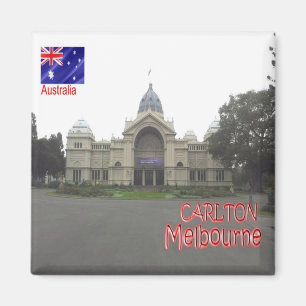 zAU077 CARLTON, MELBOURNE, Australië, Fridge Magneet