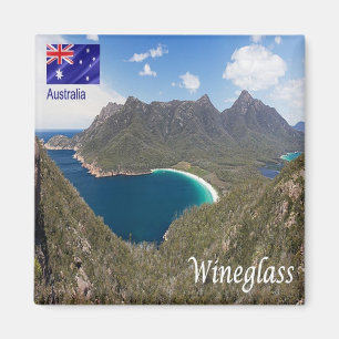 zAU087 WENEGLASS BAY, Australië, Oceanië, Fridge Magneet
