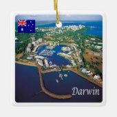 zAU098 DARWIN, Australië, Oceanië, Keramisch Ornament (Voorkant)