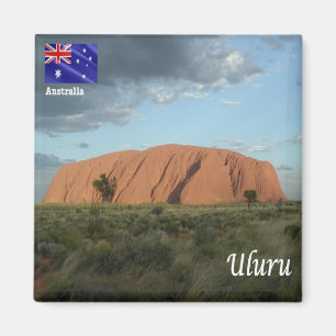 zAU109 ULURU, Ayers Rock, Australië, Fridge Magneet
