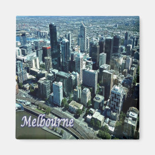 zAU111 MELBOURNE, Australië, Oceanië, Fridge Magneet