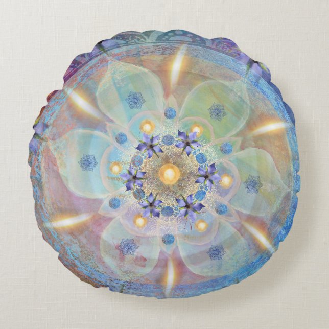 Zauber - rond kussen (Voorkant)