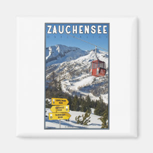 Zauchensee Ski Resort Magneet