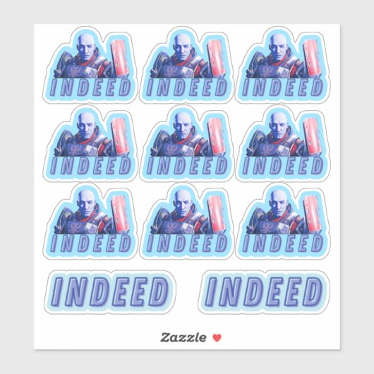 Zavala Inderdaad Sticker Sheet (Vel)