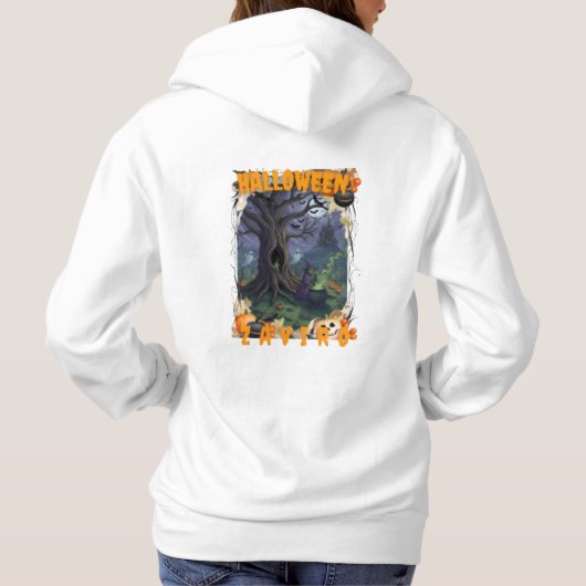 ZAVIRO – The Witch's Night women hoodie (Achterkant)