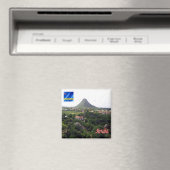 zAW006 ARUBA, Panorama, Amerika, Fridge Magneet (Insitu (Vaatwasser))