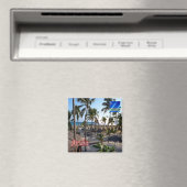 zAW007 ARUBA, Manchebo Beach, Fridge Magneet (Insitu (Vaatwasser))