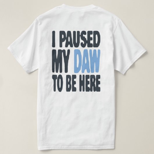 Zay 808 T-shirt (Design achterkant)