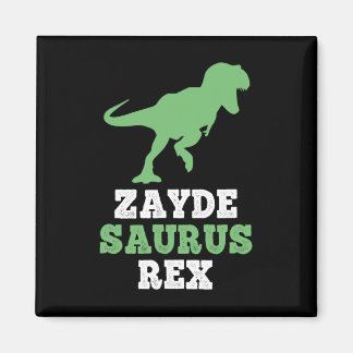 Zayde-saurus Rex Dino Dinosaur Grappig Cool Zaydes Magneet