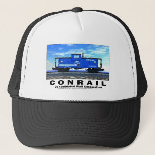 ZAZ462 CONRAIL CABOOSE-POSTER TRUCKER PET