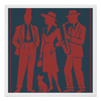 Zazous Gift Label Perfect Poster