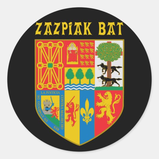 Zazpiak Bat Sticker (Voorkant)