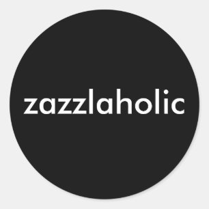 Zazzlaholic Ronde Sticker