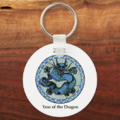 Zazzle 2012 Dragon Sleutelhanger (Voorkant)