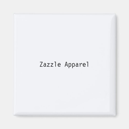 Zazzle Aimant de dépouille (Devant)
