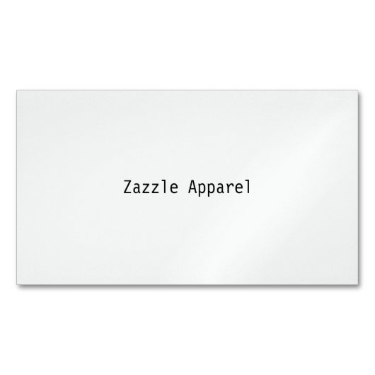 Zazzle Apparel EFF1 Magnetisch Visitekaartje (Voorkant)