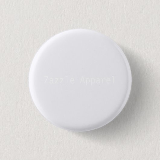 Zazzle Apparel-knop Ronde Button 3,2 Cm (Voorkant)