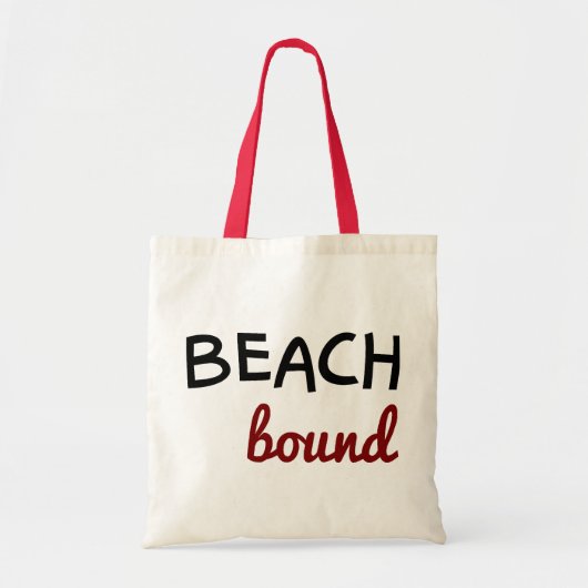 Zazzle Beach Bound Canvas tas (Voorkant)