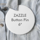 Zazzle Blank 1/4-inch kolossale Button (In situ)