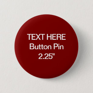 Zazzle Blank Aangepaste 2 1/4" Standaard Button