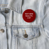 Zazzle Blank Aangepaste 2 1/4" Standaard Button (In situ)