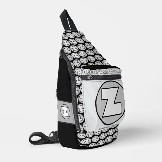 Zazzle Brand Logo Sling Bag (Linkerhoek)