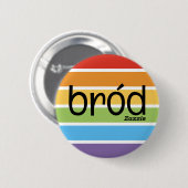 Zazzle Bród Ronde Button 5,7 Cm (Voorkant /achterkant)