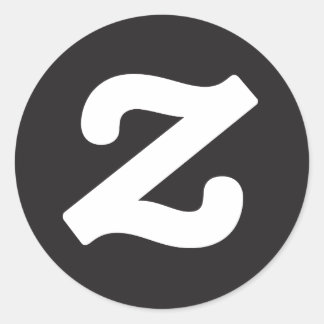 Zazzle CircleZ Ronde Sticker