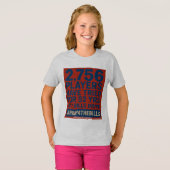 Zazzle.com/BornAgainBflo T-shirt (Voorkant volledig)
