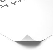 Zazzle Custom 18-inch x 24-inch foto Print Sjabloo Foto Afdruk (Hoek)