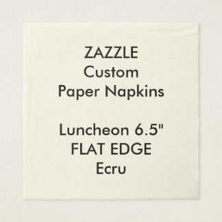 Zazzle Custom Plain Edge Luncheon Papieren servett Servet