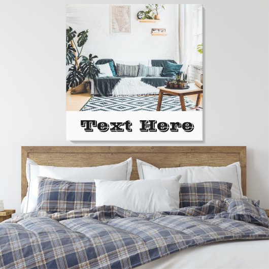Zazzle Decals Canvas Afdruk (Insitu (Slaapkamer))
