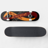 Zazzle Fonts alleen Skateboard (Horizontaal)