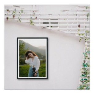 Zazzle foto design glanzend perfect poster