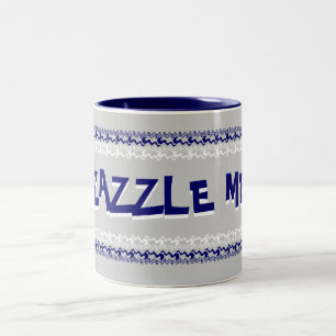 Zazzle Me Blue Mok