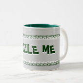 Zazzle Me Green Mug (Devant droit)