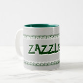 Zazzle Me Green Mug (Devant gauche)