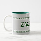 Zazzle Me Green Mug (Gauche)