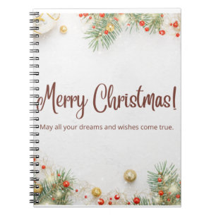 Zazzle Merry Notitieboek