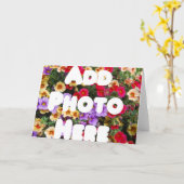 Zazzle Modèle Conception Ma propre photo Présente  (Fleur jaune)