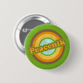 zazzle_peace-ik_button kopie ronde button 5,7 cm (Voorkant /achterkant)