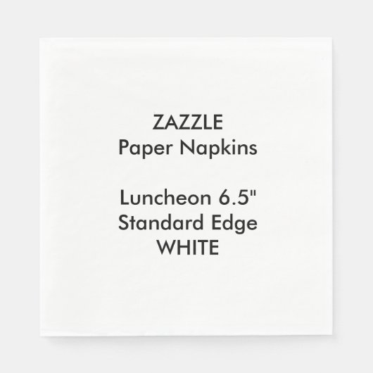 ZAZZLE Personnalisé Grandes serviettes en papier p (Devant)