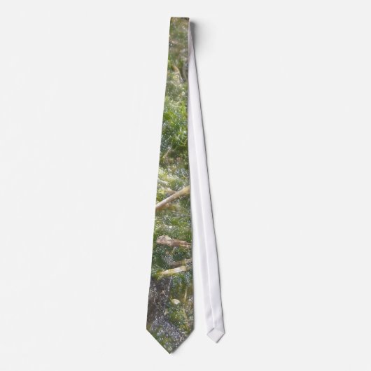Zazzle Pond Slime Mannen Necktie Stropdas (Voorkant)