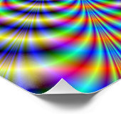 Zazzle Poster Parfait Psychedélique Soulet Sonneri (Coin)