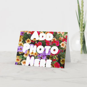 Zazzle Sjabloon ontwerp Mijn eigen foto Cadeau upl
