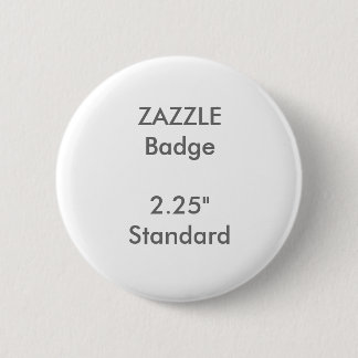 ZAZZLE standaard Ronde 2,25-inch standaardbadge, o Ronde Button 5,7 Cm