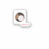 Zazzle stickers & labels Mnatv (Voorkant)