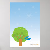 Zazzle Tree Poster (Voorkant)