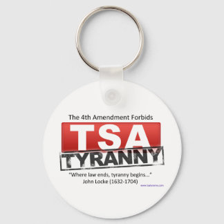 Zazzle TSA Tyranny Afbeelding Sleutelhanger