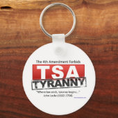 Zazzle TSA Tyranny Afbeelding Sleutelhanger (Voorkant)